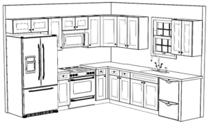 Wholesale Expo custom cabinet 10x10 kitchen