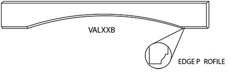 Wholesale Expo custom cabinet valance