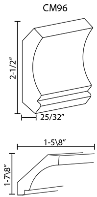 Wholesale Expo custom cabinet crown molding