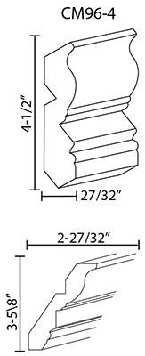 Wholesale Expo custom cabinet crown molding