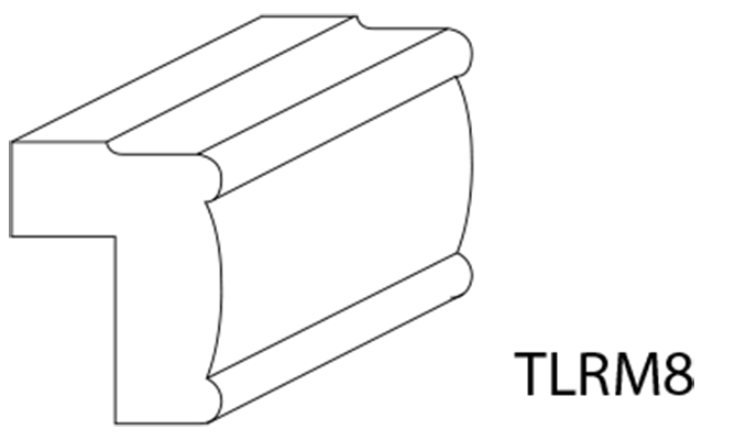 Wholesale expo custom cabinet light rail molding