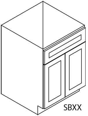 SB24 sink base cabinet Wholesale Expo custom cabinets