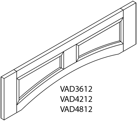 Wholesale Expo custom cabinet valance