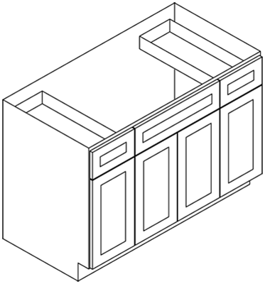 Wholesale expo custom cabinet vanity with drawer