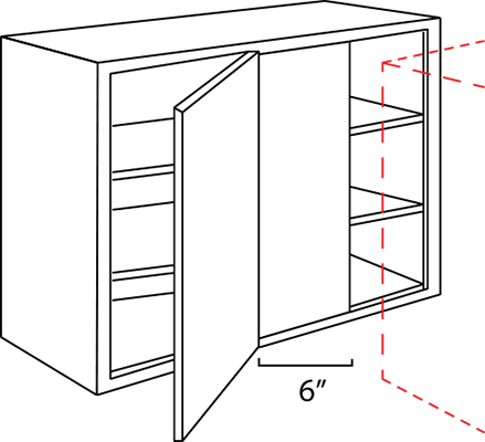 Wholesale Expo custom cabinet wall blind corner