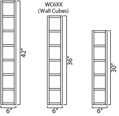 Wholesale Expo custom cabinets wall cube