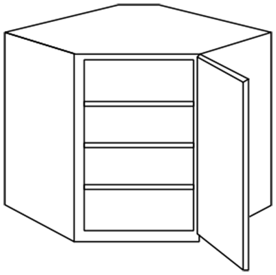 Wholesale Expo custom cabinet wall diagonal corner