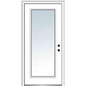 1-Lite Full Clear Exterior Door