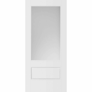 Exterior 3/4-Lite Single Flush Glaze Door 8/0