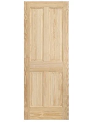 4 Panel Raised Clear Pine Door
