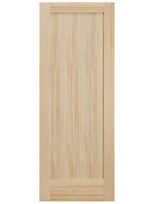 1 Panel Shaker Clear Pine Door