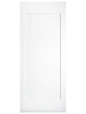 Single Panel Primed Barn Door